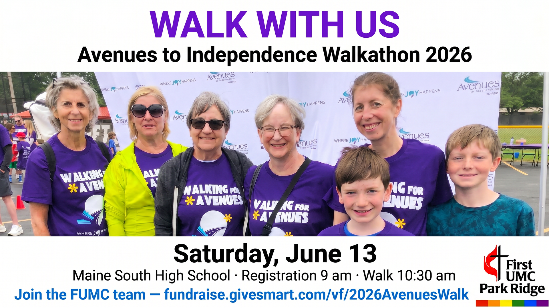 Avenues to Independence Walkathon 2026