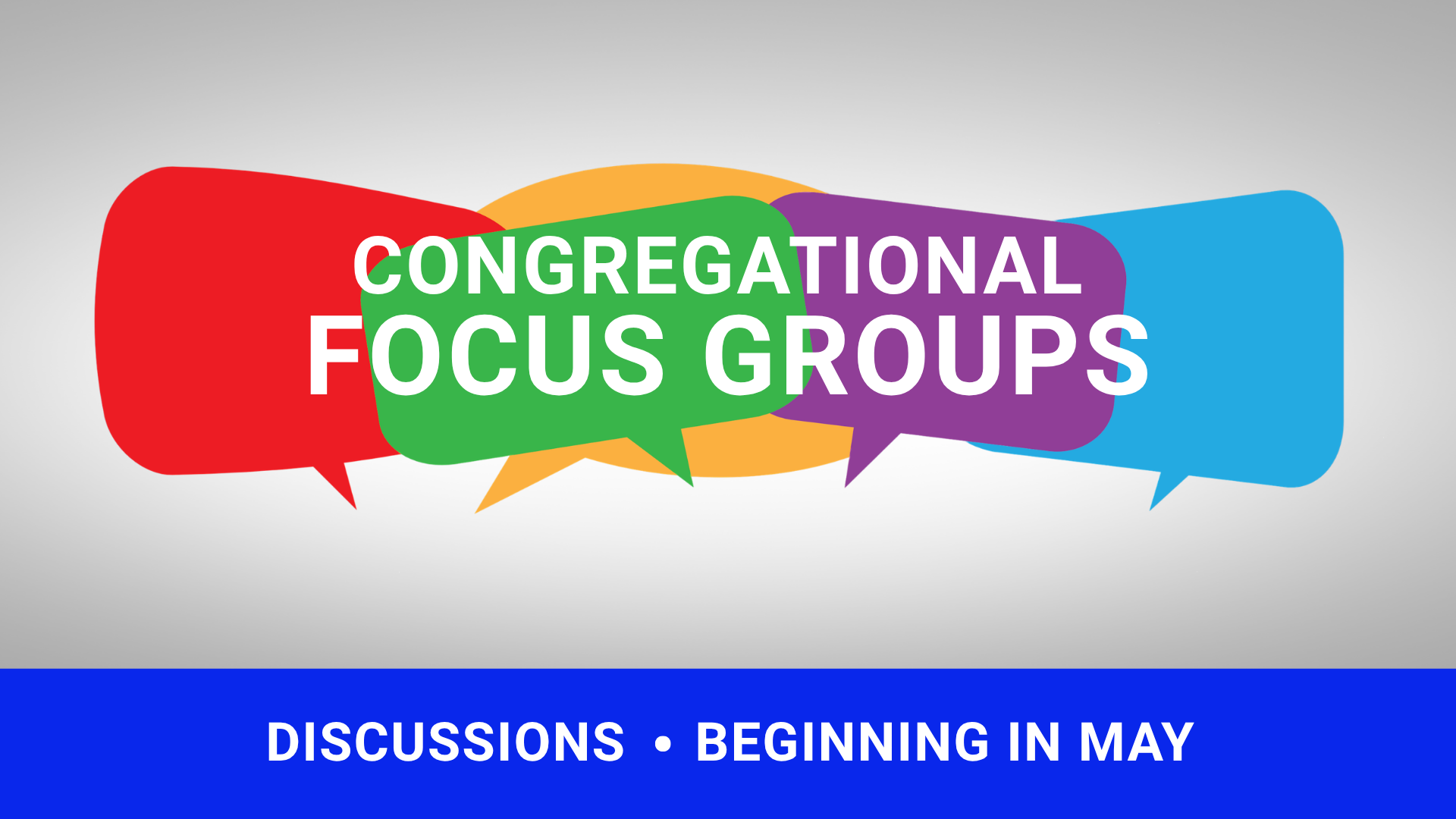 Strategy Team Focus Groups — share your voice in shaping First UMC's future